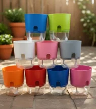Self Watering Pot ( Easy Plant Care Solution )